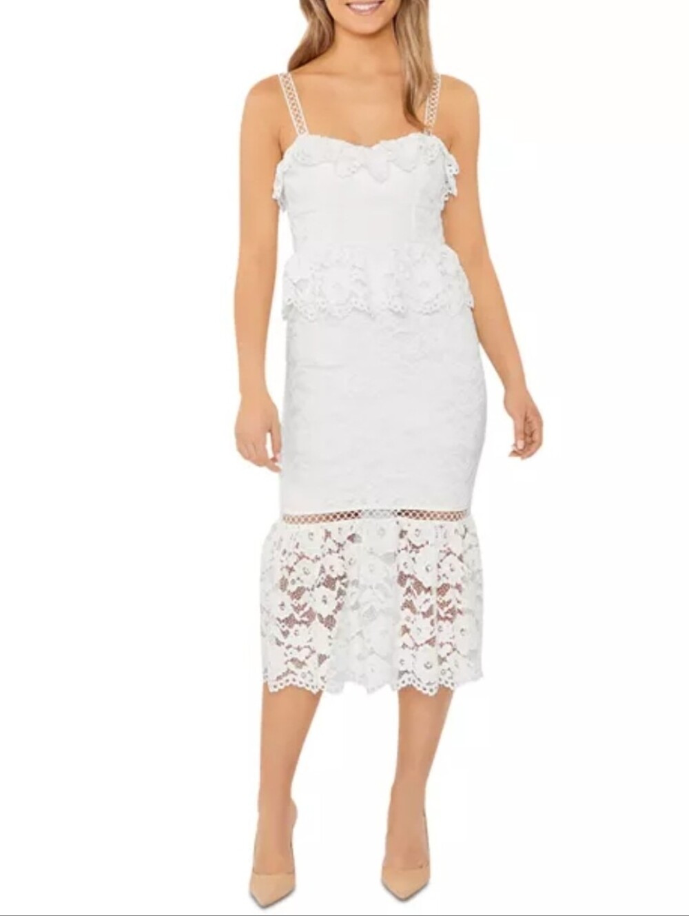 Likely Leigh Lace Midi Dress